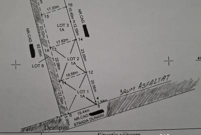 Teren de 515 mp, în Partizani - 1