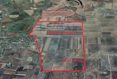Teren de 1486280 mp, în Măicănești - 2