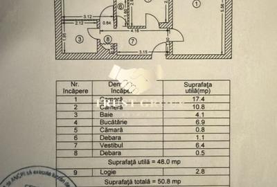 Apartament 2 camere decomandat Drumul Taberei | bloc 1982 | etaj 2 - 13
