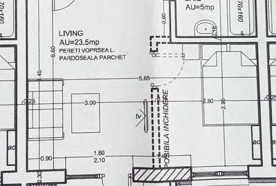 Apartament cu 2 camere decomandat în Rudeni