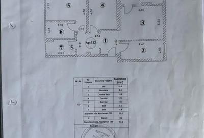 Apartament cu 3 camere decomandat în Dudu - 15