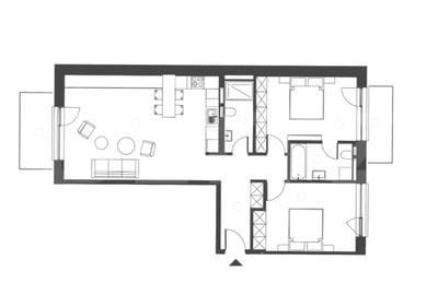 Apartament cu 3 camere semidecomandat în Semicentral - 1