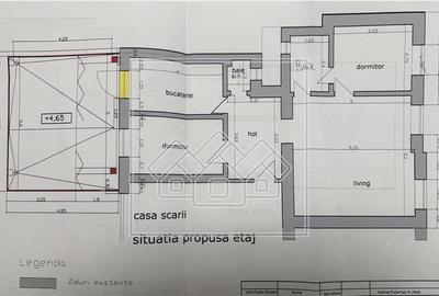 Apartament cu 3 camere decomandat în Aeroport - 14
