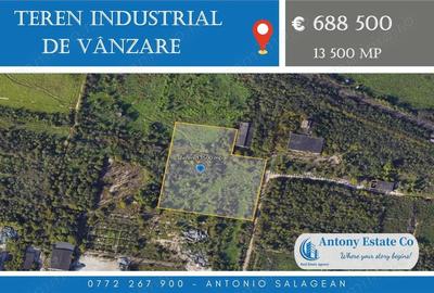 Teren intravilan de vanzare - Zona industriala Bors, Oradea - 1