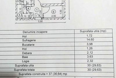 Garsonieră decomandată în Central - 4