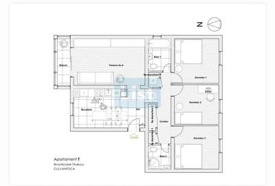 Apartament cu 4 camere decomandat în Gheorgheni - 8