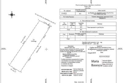 Teren de 833 mp, în Predești