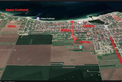 Teren Construcții intravilan de 1250 mp, în Costinești - 6