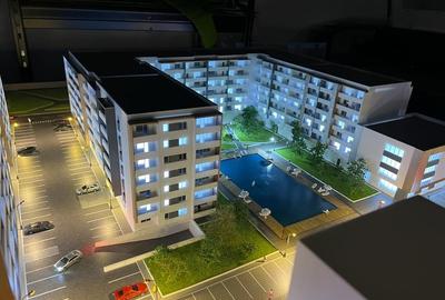Apartament cu 2 camere decomandat în Exterior Sud