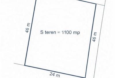 Teren agricol intravilan de 1100 mp, în Torontalului - 1