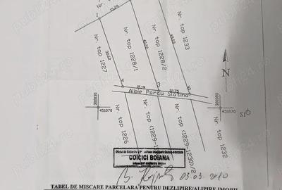Teren de 4500 mp, în Valea Bistrei