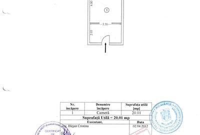 Vânzare garsonieră confort 2 - Aleea Moldovița - 12