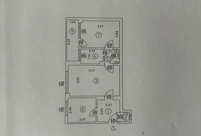 Apartament cu 2 camere, mobilat în Iancului - 2
