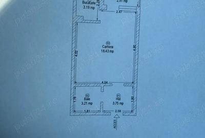 Garsonieră semidecomandată în Circumvalațiunii - 1