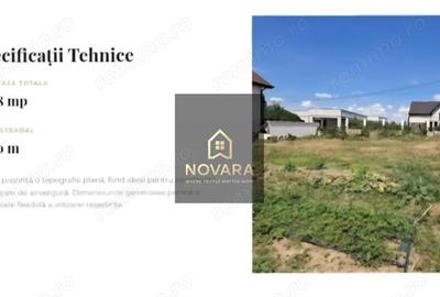 Teren de 1028 mp, în Sânmartin