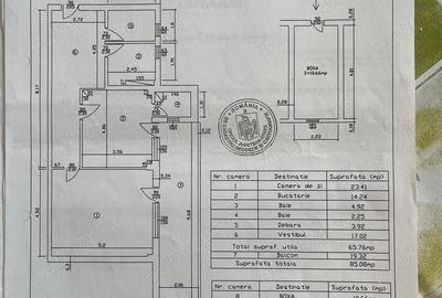 2 camere Eremia Grigorescu 85mp etaj1 si boxa 10mp 98000euro - 2