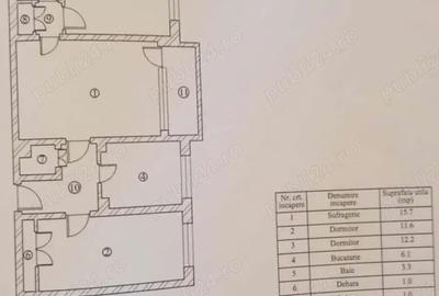 VAND apartament 3 camere,central,Galati - 1