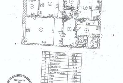 Pța Alba Iulia Închiriez ap 3 cam nemobilat recent renovat spațios instalații no - 9