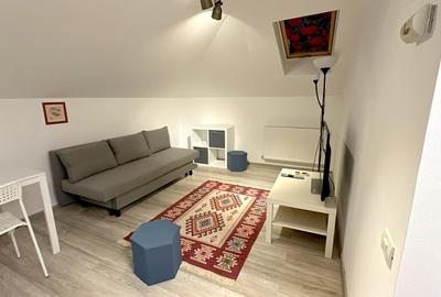 Militari Residence strada Tineretului garsoniera tip studio, la mansarda