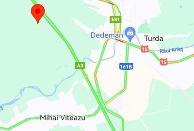 28.554 mp TEREN EXTRAVILAN, TURDA - SĂNDULEȘTI, jud. CLUJ, 300 m de AUTOSTRADA - 12