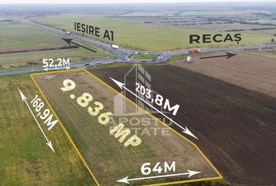 Teren extravilan la 1 minut de ie?irea pe autostrada A1 - 2