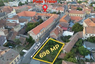 Teren cu autorizatie de bloc 9-10 Ap + 2 Sad | Traian - 10