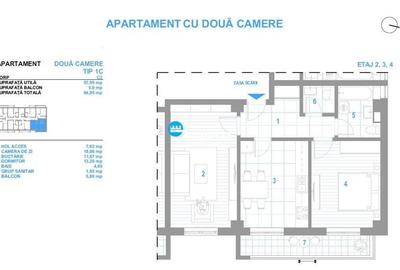 Direct Dezvoltator! Ap 2 cam, finalizat si intabulat! Bucium - 11