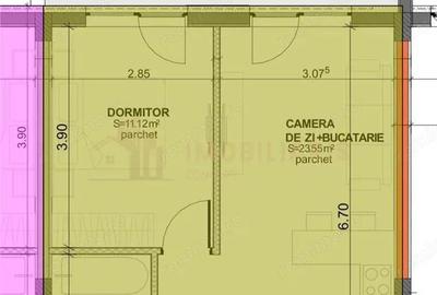 Apartament cu 2 camere decomandat în Depozitelor - 8