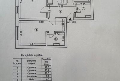APARTAMENT 3 CAMERE DE VANZARE PLAZA RESIDENCE FAZA 4 + PARCARE - 13