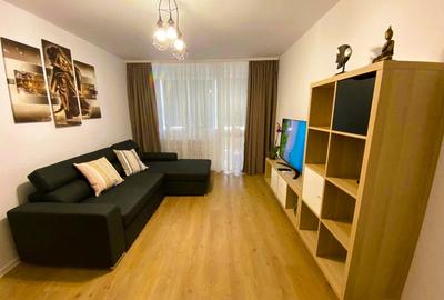 Apartament cu 2 camere semidecomandat, mobilat în Iancului