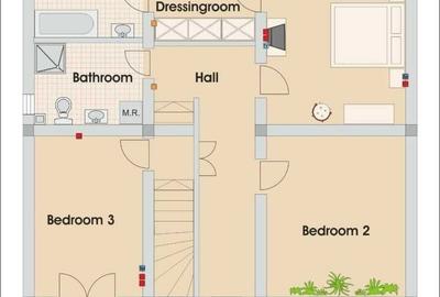 Pipera-Vila Individuala cu gradina matura - cartier rezidential- Azur - 7