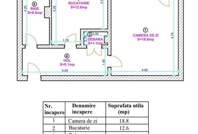 Garsonieră decomandată în Calea Dumbrăvii - 2