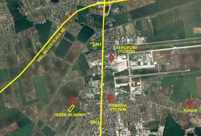 Oportunitate de Investitie in Otopeni - teren extravilan 23.000 mp - 2