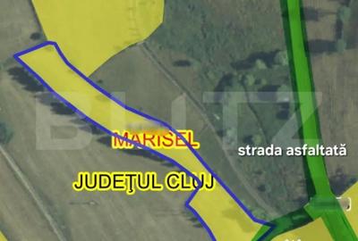 Teren de 3269 mp, în Mărișel