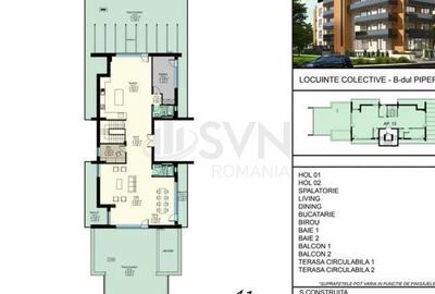 Apartament cu 7 camere semidecomandat în Pipera - 3