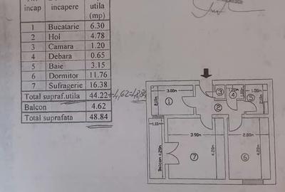 Apartament cu 2 camere decomandat, mobilat în Nicolae Grigorescu - 7