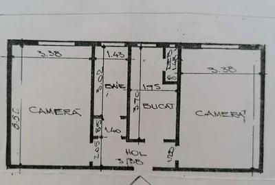 Apartament cu 2 camere decomandat în Miroslava - 7