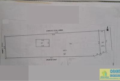 Teren Construcții intravilan de 2817 mp, în Lumina - 1