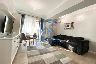 Apartament cu 2 camere semidecomandat, mobilat în Central