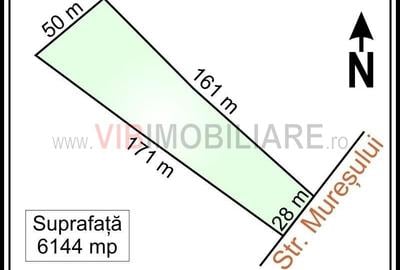 Breaza - Nistoresti, Str. Muresului, teren intravilan, suprafata 6.144 mp - 5