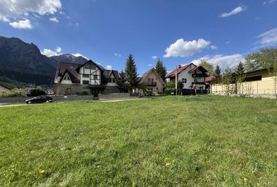 Poiana Tapului, vedere Bucegi, teren 1.407 mp, tripla deschidere - 2