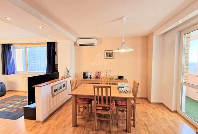 3 camere (transformat din 4 cam.) | 80 mp utili + 10mp balcon | Metrou | - 3