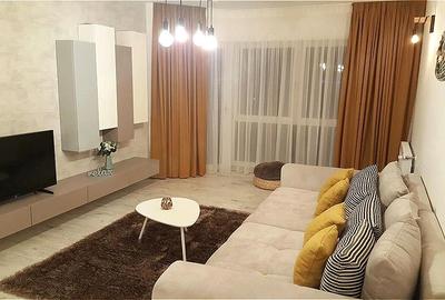 Apartament cu 2 camere semidecomandat, mobilat în Floreasca