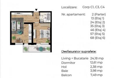 Garsoniere de Vanzare Mireslau Popesti Leordeni - 4