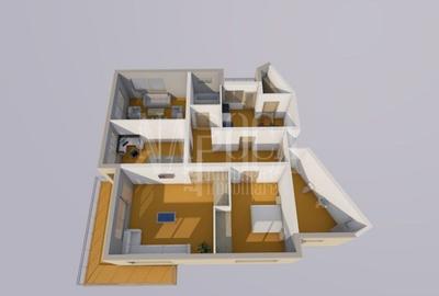 Apartament cu 4 camere decomandat în Central - 3