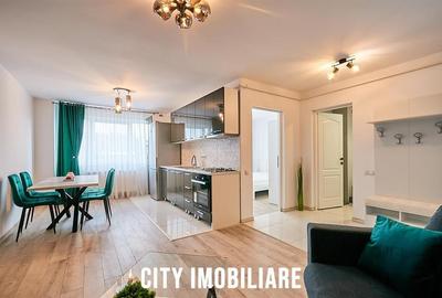 Apartament cu 2 camere semidecomandat, mobilat în Dâmbul Rotund