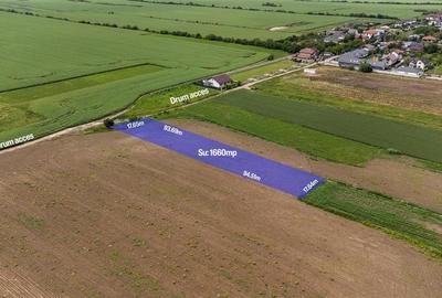 Teren intravilan de 1660 mp, în Central