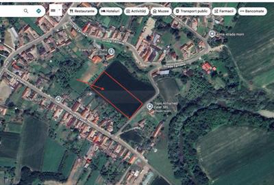 Teren intravilan de vanzare in Alma jud. Sibiu 7.342 m - 5