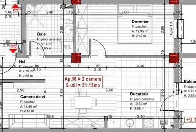 Apartament cu 2 camere semidecomandat în Central - 3