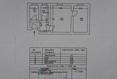Apartament cu 2 camere nedecomandat în Central - 6